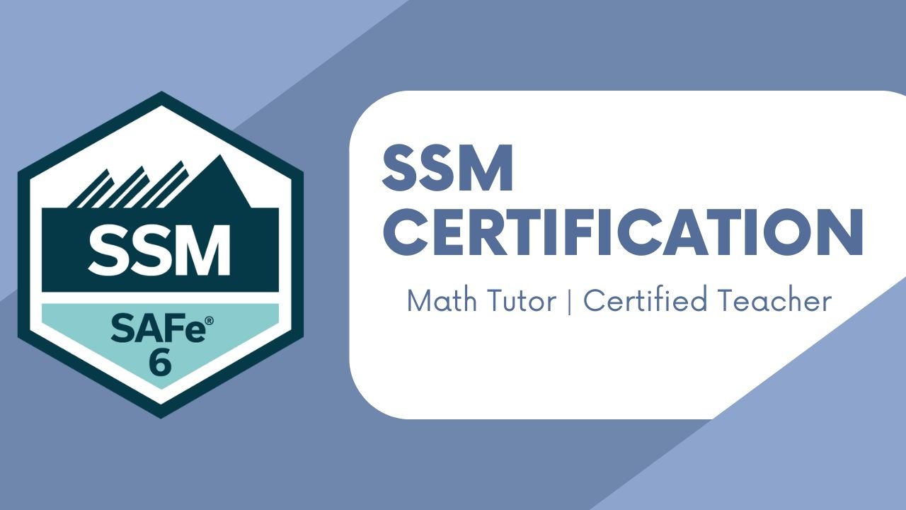 SSM Certification