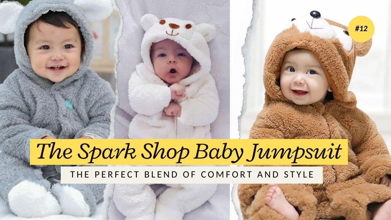 The Spark Shop Baby Jumpsuit